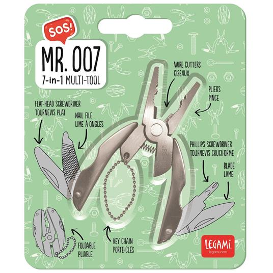 Multifunzione SOS Mr 007. 7 in 1 Multi Tool - Legami - Idee regalo