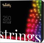 Twinkly Luci Di Natale 250 Led Rgb Multicolor Strings Lineari 2000cm Controllabile Da Smartphone Addobbi Decorazioni Wi-fi