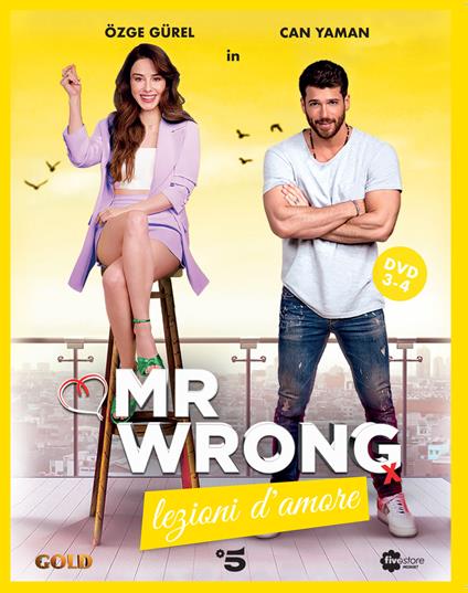 Mr Wrong - Lezioni D'Amore #02 (2 Dvd) di Deniz Yorulmazer - DVD