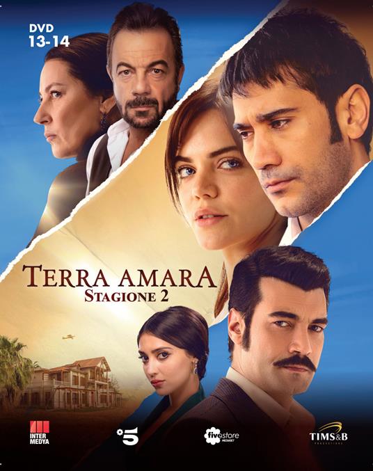 Terra Amara - Stagione 2 - #13-14 (Eps 162-168) (2 DVD) di Evren Karabiyik Günaydin,Murat Saraçoglu,Faruk Teber - DVD