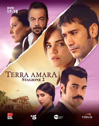 Terra Amara - Stagione 2 - #17-18 (Eps 177-184) (2 DVD) di Evren Karabiyik Günaydin,Murat Saraçoglu,Faruk Teber - DVD