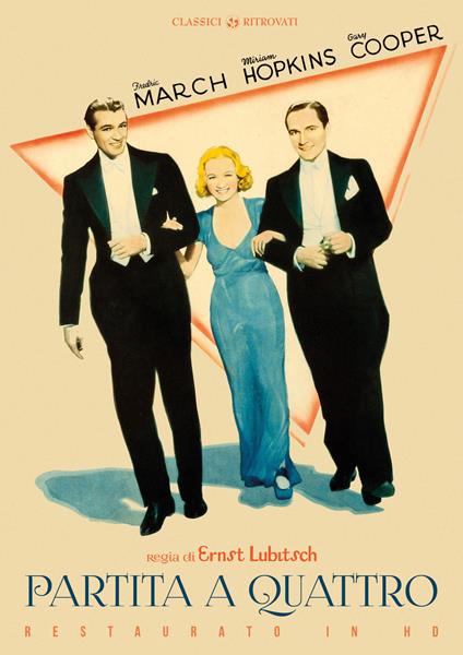 Partita a quattro (Restaurato in HD) (DVD) di Ernst Lubitsch - DVD