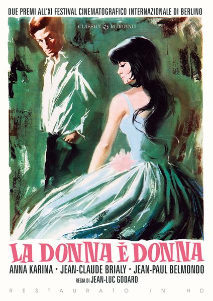 La donna è donna (Restaurato in HD) (DVD) di Jean-Luc Godard - DVD