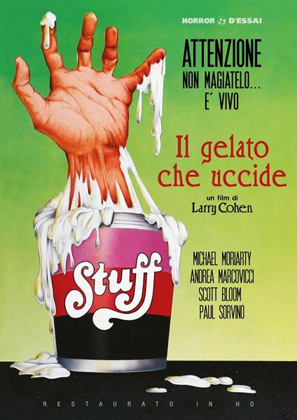 Il gelato che uccide (Restaurato in HD) (DVD) di Larry Cohen - DVD