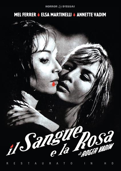 Il sangue e la rosa. Restaurato in HD (DVD) - DVD - Film di Roger Vadim  Fantastico | IBS