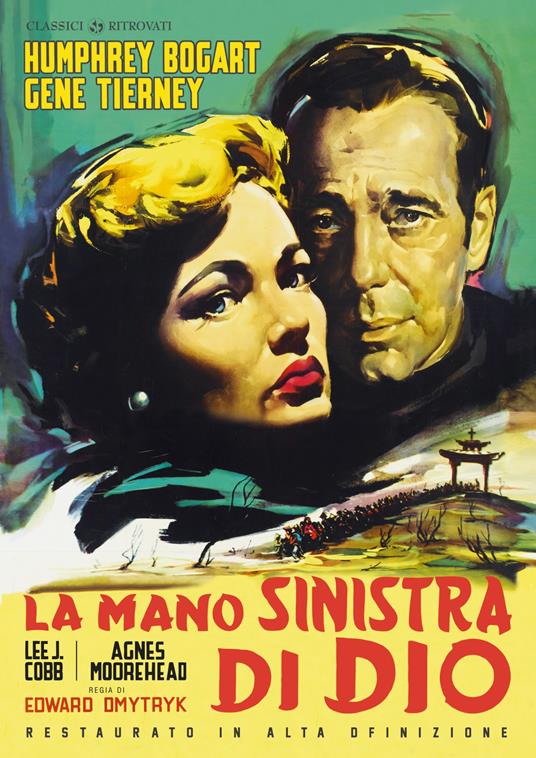 La mano sinistra di Dio. Restaurato in HD (DVD) di Edward Dmytryk - DVD