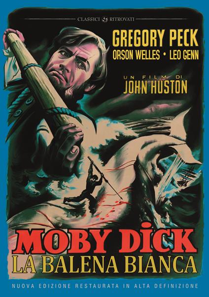 Moby Dick la balena bianca (Restaurato in HD) (DVD) di John Huston - DVD