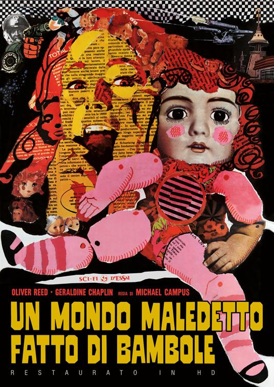 Un mondo maledetto fatto di bambole (Restaurato in HD) (DVD) di Michael Campus - DVD