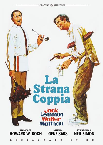 La Strana Coppia (Restaurato In Hd) (DVD) di Gene Saks - DVD