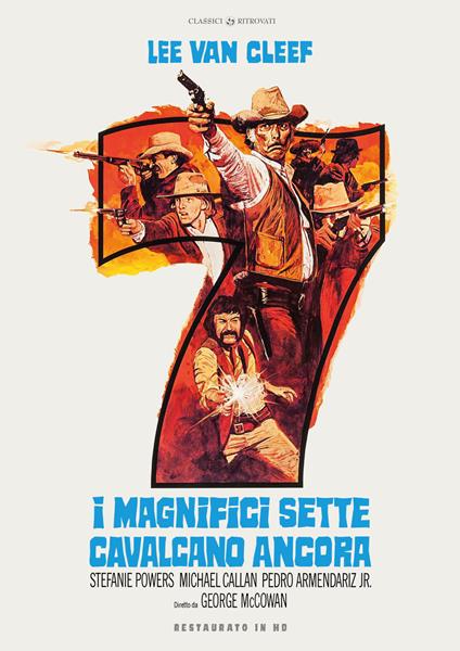 I Magnifici Sette Cavalcano Ancora (Restaurato In Hd) di George McCowan - DVD
