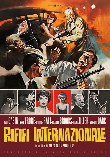 Rififi internazionale. Restaurato in HD (DVD) di Denys De La Patelliere - DVD