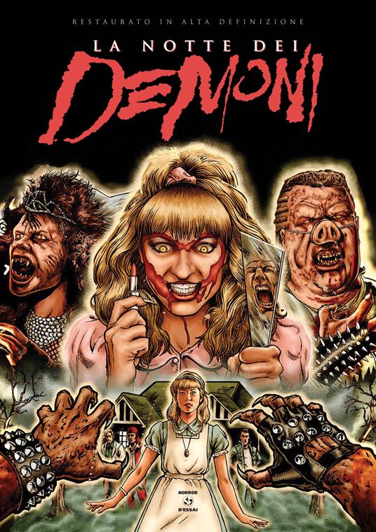 La Notte Dei Demoni (Restaurato In Hd) (DVD) - DVD - Film di Kevin S.  Tenney Fantastico | IBS