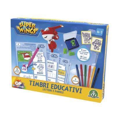 Super Wings. Set di Timbri Educativi