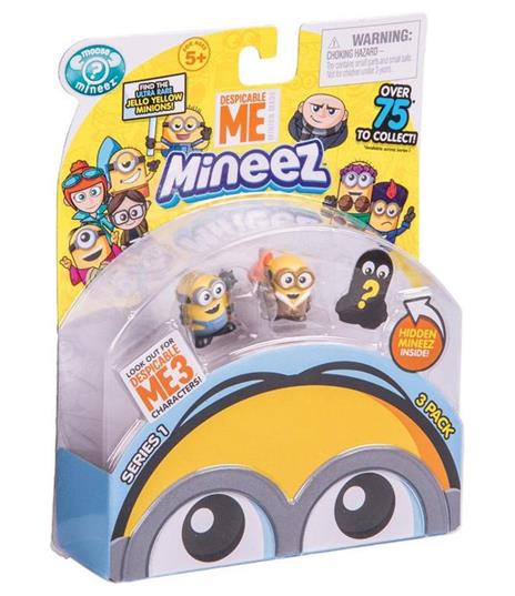 Cattivissimo Me 3. Mineez. Blister 3 Mini Personaggi