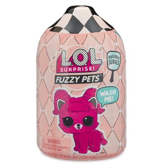 Lol Fuzzy Pets cuccioli makeover 7 livelli di soprese Modelli assortiti - 3