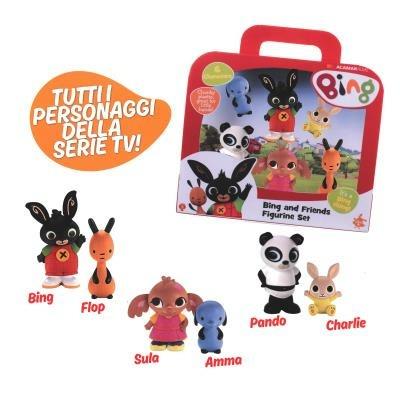 SET 2 PERSONAGGI BING E FLOP 6 CM BING GIOCHI PREZIOSI BNG10V10