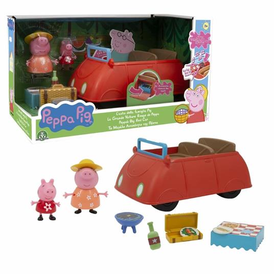 Peppa Pig - La Macchina Deluxe - Giochi Preziosi - Casa delle bambole e  Playset - Giocattoli | IBS