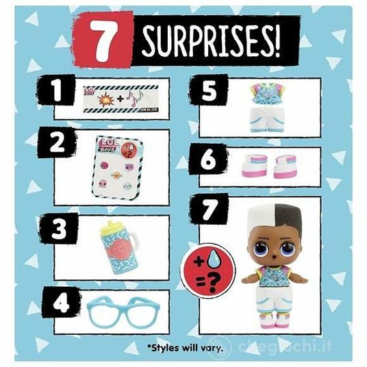 LOL Surprise! BOYS Display 12pz - Giochi Preziosi - LOL Surprise - Casa  delle bambole e Playset - Giocattoli