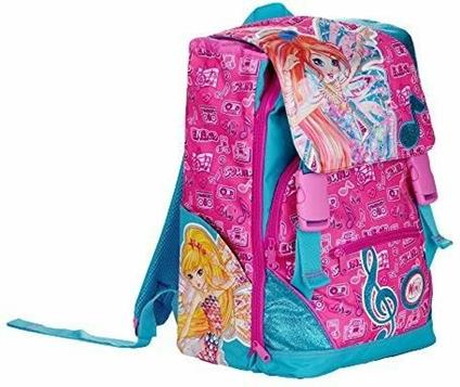 Zaino scuola estensibile multi Winx