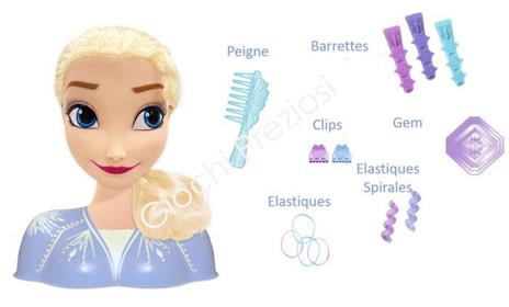 Frozen Elsa Small Styling Head - 2