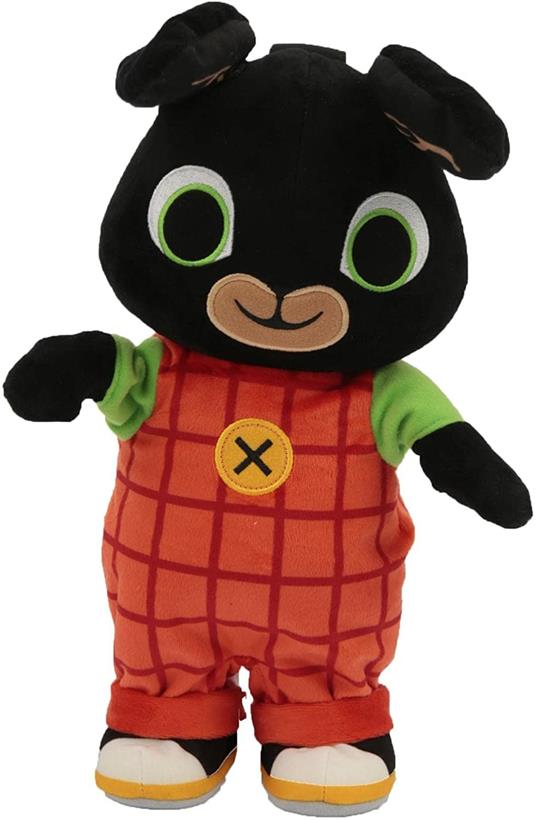 PELUCHE BING SUPER SOFT 36 CM MORBIDO CONIGLIETTO NERO GIOCO PER BAMBINI  ANNI 0+