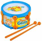 Grandi Giochi-Topo Gigio Tamburello, Strumento Musicale per bambini-TPG46000, 8056379124054