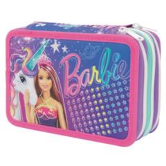 Astuccio triplo Barbie 22 - 13 x 19,5 x 6,5 cm