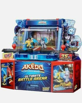 Akedo Battle Arena, Set di Gioco per Allenamento e Battaglia con 2 Personaggi e 2 Controller, Accessori per l'Allenamento Ed Effetti Sonori, per Bambini a Partire da 6 Anni, AKE02000 , Giochi Preziosi