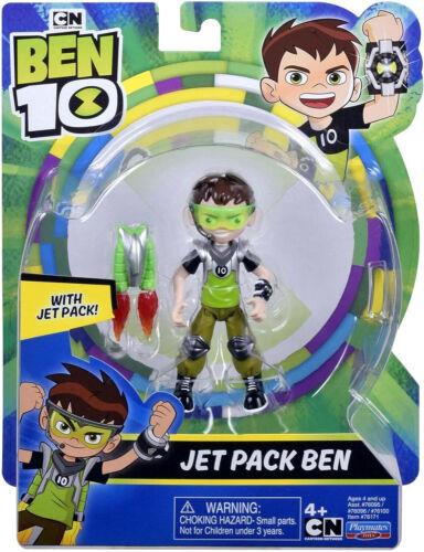 Ben 10 Jet Pack Ben, Personaggio Base Nuovo Assortimento, 6 Modelli da Collezionare tra cui gli Alieni più Forti di Sempre, per Bambini a Partire dai 4 Anni, BEN70B00 , Giochi Preziosi, Multicolore