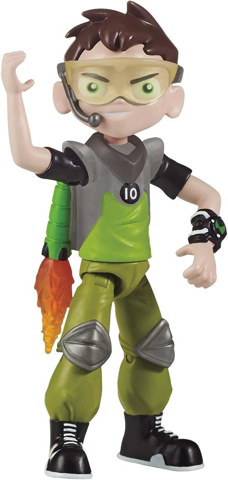 Ben 10 Jet Pack Ben, Personaggio Base Nuovo Assortimento, 6 Modelli da Collezionare tra cui gli Alieni più Forti di Sempre, per Bambini a Partire dai 4 Anni, BEN70B00 , Giochi Preziosi, Multicolore - 2