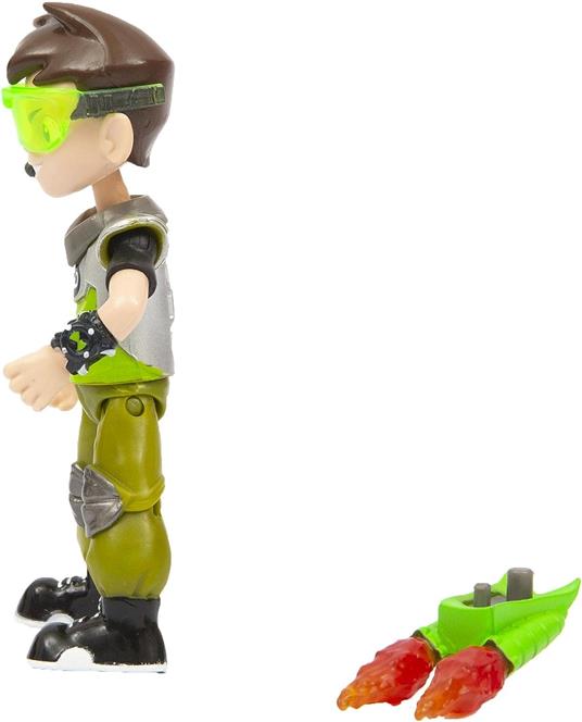 Ben 10 Jet Pack Ben, Personaggio Base Nuovo Assortimento, 6 Modelli da Collezionare tra cui gli Alieni più Forti di Sempre, per Bambini a Partire dai 4 Anni, BEN70B00 , Giochi Preziosi, Multicolore - 5