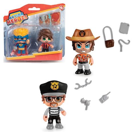 Pack 2 Personaggi Action Heroes  Acn11020