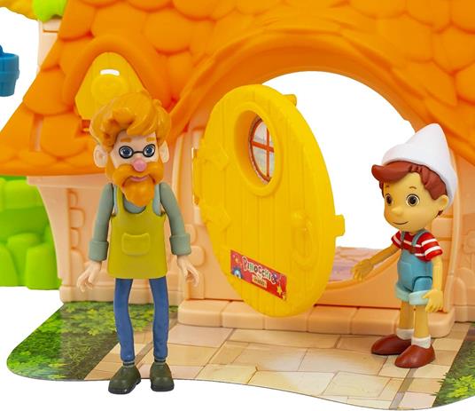 Pinocchio: Casa Di Geppetto Con 2 Personaggi - 5