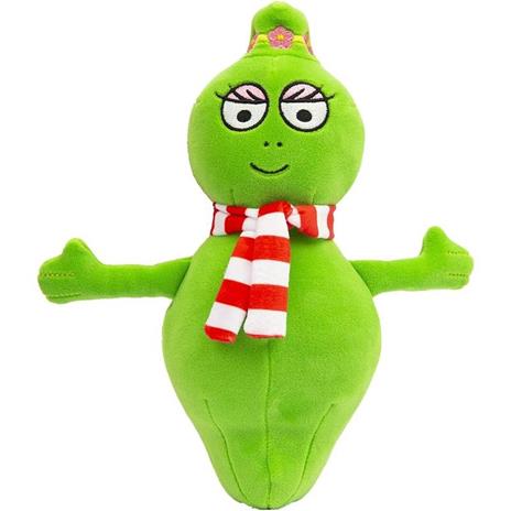 Barbapapà Peluche Barbalalla verde con sciarpa - 2