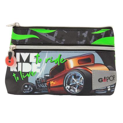 Gopop Maxi Bustina Scuola 2 Zip Monster Truck