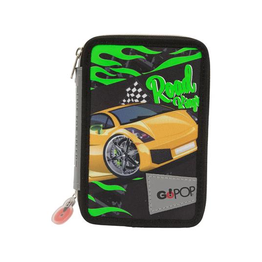 Gopop Astuccio Scuola 3 Zip Monster Truck