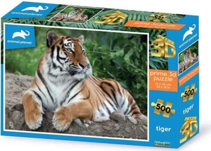 Puzzle ANIMAL PLANET Prime 3D Tigre 500 pz PU201000