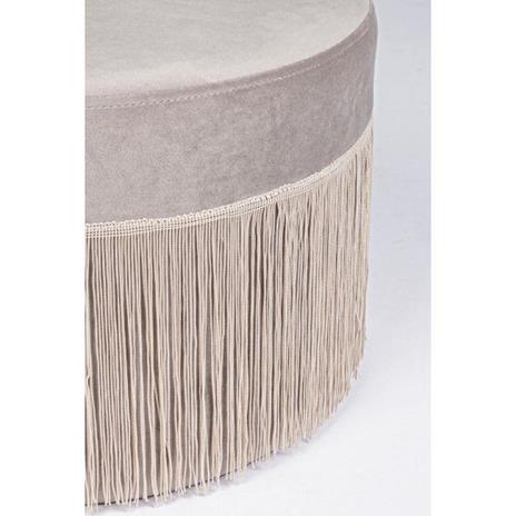 POUF LEILANI GRIGIO CHIARO D45