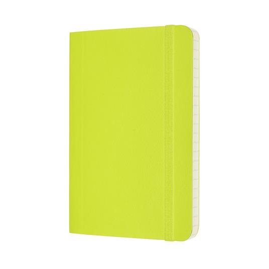 Taccuino Moleskine a righe Pocket copertina morbida Lemon. Verde - 2