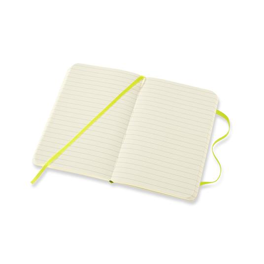 Taccuino Moleskine a righe Pocket copertina morbida Lemon. Verde - 4