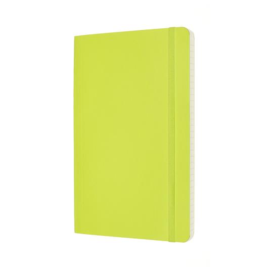 Taccuino Moleskine a righe Large copertina morbida Lemon. Verde - 2