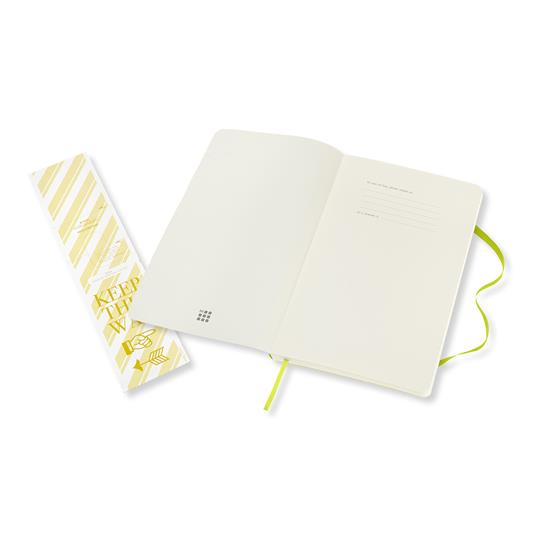 Taccuino Moleskine a righe Large copertina morbida Lemon. Verde - 3