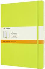 Taccuino Moleskine a righe X-Large copertina morbida Lemon. Verde