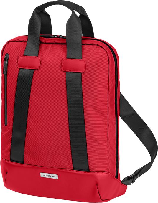 Borsa per dispositivi verticale / orizzontale - 15" Moleskine Metro Device  Bag Vert Cranberry Red - Moleskine - Cartoleria e scuola | IBS