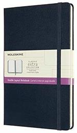 Taccuino Moleskine Large Copertina rigida Blu Zaffiro