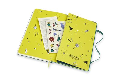 Taccuino Moleskine Limited Edition Pinocchio Large Copertina Rigida A righe Pescecane - 6