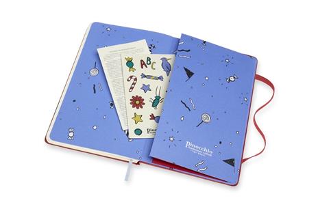 Taccuino Moleskine Limited Edition Pinocchio Large Copertina Rigida A pagine bianche Mangiafuoco - 6