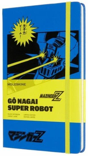 Taccuino Moleskine Limited Edition Go Nagai Large Copertina Rigida A righe Mizinger Z