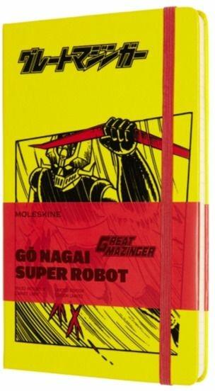 Taccuino Moleskine Limited Edition Go Nagai Large Copertina Rigida A righe Great Mazinger