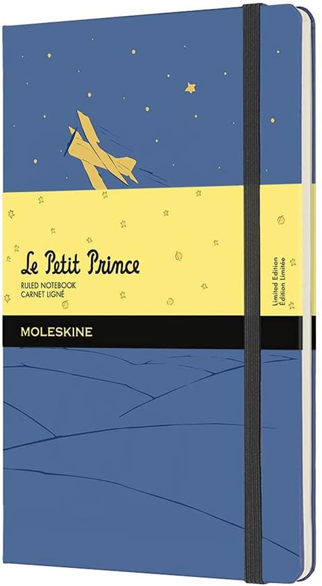 Taccuino Moleskine Limited Edition Petit Prince Large Copertina Rigida A  righe Blu - Moleskine - Cartoleria e scuola | IBS